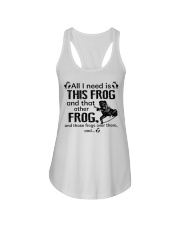 I love frogs Ladies Flowy Tank tile
