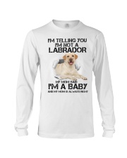 I'm a labrador baby 1 Long Sleeve Tee tile