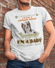 Yorkshire Terrier - I'm a baby Classic T-Shirt apparel-classic-tshirt-lifestyle-26