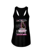 Doberman - I'm just a baby Ladies Flowy Tank tile