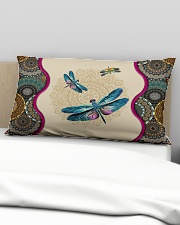 Dragonfly - I'll always be with you Rectangular Pillowcase aos-pillow-rectangular-front-lifestyle-01