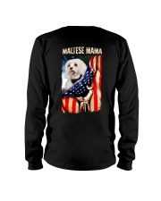 Maltese mama Long Sleeve Tee tile
