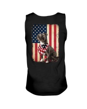 Pit Bull - American flag Unisex Tank tile