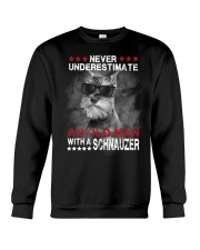 Schnauzer - Never underestimate me Crewneck Sweatshirt tile