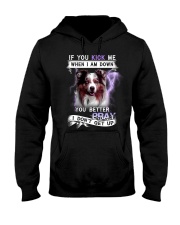 Aussie - Better pray I don't get up Hooded Sweatshirt tile