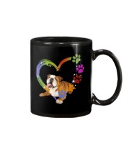 English bulldog - My dog is in my heart Mug tile