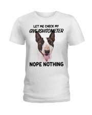 Bull Terrier - Nope nothing Ladies T-Shirt tile