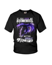 You better pray I don't get up Youth T-Shirt tile