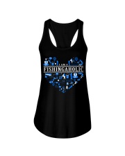 Fishingaholic Ladies Flowy Tank tile