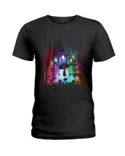 I love mushrooms Ladies T-Shirt tile