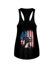 American Pit Bull 2 - Back print Ladies Flowy Tank tile