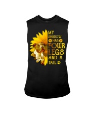 Pit bull - My shadow Sleeveless Tee tile