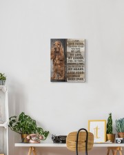 English Cocker Spaniel - I am your friend 11x14 Gallery Wrapped Canvas Prints aos-canvas-pgw-11x14-lifestyle-front-03