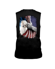Bichon Frise American flag Sleeveless Tee tile