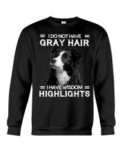 Collie - I have wisdom highlights Crewneck Sweatshirt tile