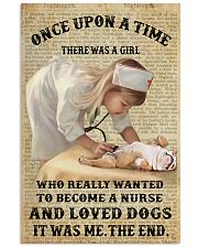 Once upon a time - There was a nurse who love dogs 11x17 Poster front