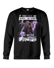 T Rex - Better pray I don't get up Crewneck Sweatshirt tile