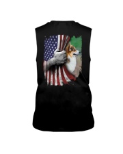 Corgi American Flag Sleeveless Tee tile