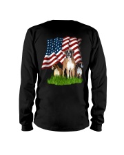 Boxer flag back print 3 Long Sleeve Tee tile