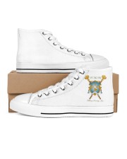PI MU PHI Women's High Top White Shoes thumbnail