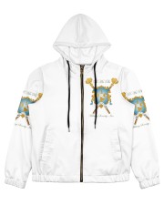 PI MU PHI Women's All Over Print Full Zip Hoodie thumbnail
