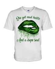 Weed Lover V-Neck T-Shirt thumbnail