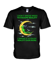 Weed Lover V-Neck T-Shirt thumbnail