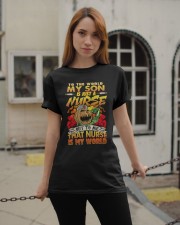 My Son Is A Nurse T shirt Classic T-Shirt apparel-classic-tshirt-lifestyle-19