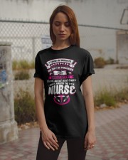 I Have Earned It Nurse Shirt Classic T-Shirt apparel-classic-tshirt-lifestyle-18