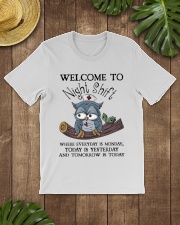 Owl Nurse welcome to night shift Classic T-Shirt lifestyle-mens-crewneck-front-18