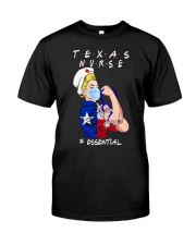 Strong Texas nurse mask essential Classic T-Shirt front