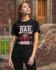 The Best Kind Of Dad Raises A Nurse shirt Classic T-Shirt apparel-classic-tshirt-lifestyle-06