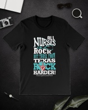 All Nurse Rock But Those From Texas Classic T-Shirt lifestyle-mens-crewneck-front-16