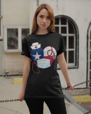 Texas Heart Stand Up With Texas's Nurses Classic T-Shirt apparel-classic-tshirt-lifestyle-19