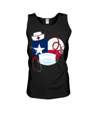Texas Heart Stand Up With Texas's Nurses Unisex Tank thumbnail