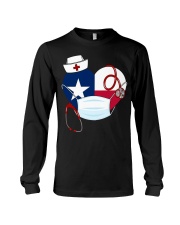 Texas Heart Stand Up With Texas's Nurses Long Sleeve Tee thumbnail