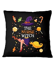 Halloween The Nurse Witch T Shirt Square Pillowcase thumbnail