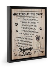 NOT SOLD ANYWHERE ELSE Floating Framed Canvas Prints Black tile