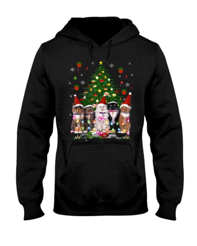 CATS - CHRISTMAS Hooded Sweatshirt