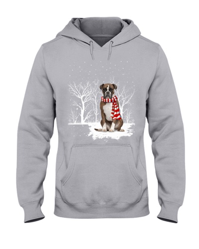 BOXER - CHRISTMAS Hooded Sweatshirt