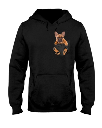 Dog In Pocket Hooded Sweatshirt