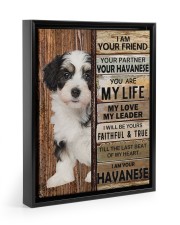 NOT SOLD ANYWHERE ELSE Floating Framed Canvas Prints Black tile