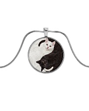 LIMITED TIME OFFER Metallic Circle Necklace thumbnail