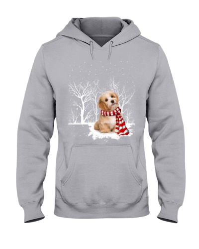 POODLE - CHRISTMAS Hooded Sweatshirt