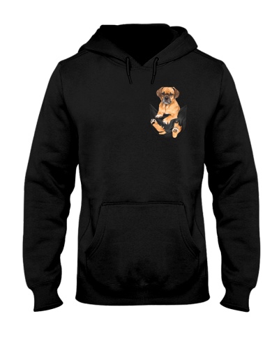 Dog In Pocket Hooded Sweatshirt
