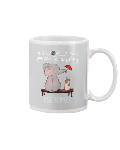 Be kind - Elephant Dog Mug