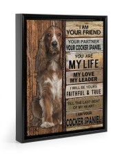 NOT SOLD ANYWHERE ELSE Floating Framed Canvas Prints Black tile