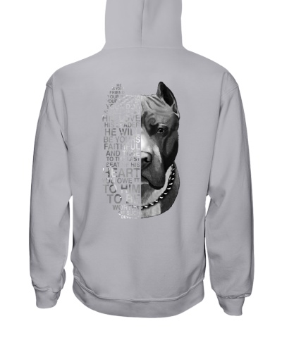 Pitbul - Best Friend Hooded Sweatshirt