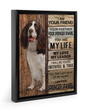 NOT SOLD ANYWHERE ELSE Floating Framed Canvas Prints Black tile