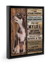 NOT SOLD ANYWHERE ELSE Floating Framed Canvas Prints Black tile